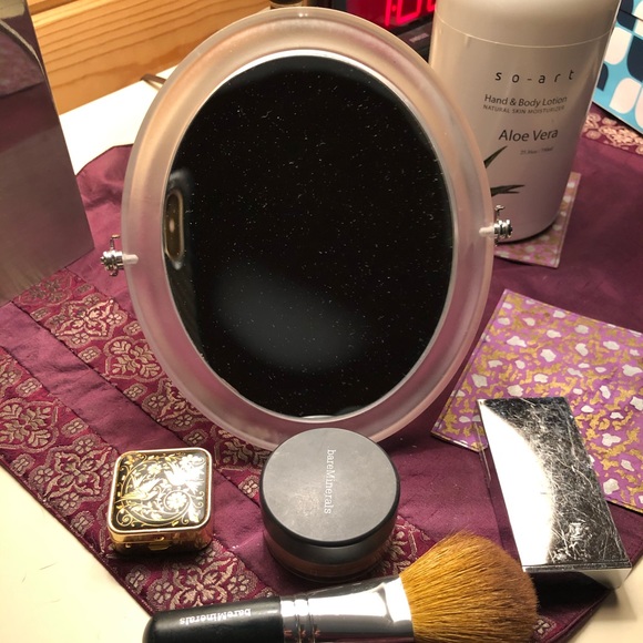 Studio Basics Other - Makeup Mirror w/stand - Regular & 5X magnification